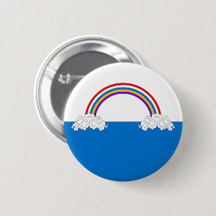 Rond 5 Cm Baronnie de Sundragon Badge de la Population Bouto