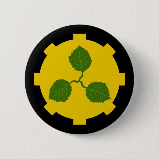 Rond 5 Cm Barony of Caerthe populace badge Button (Devant)