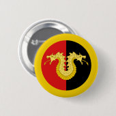 Rond 5 Cm Barony of Dragon's Laire populace badge Button (Devant & derrière)