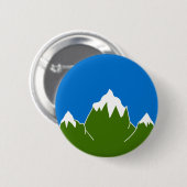 Rond 5 Cm Barony of Ered Sul Populace Badge (Devant & derrière)