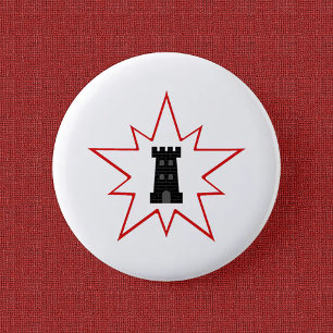 Rond 5 Cm Barony of Northkeep Populace Badge