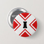 Rond 5 Cm Barony of Northkeep Populace Badge Button (Devant & derrière)