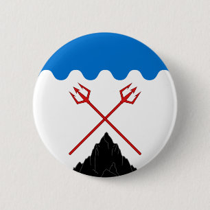 Rond 5 Cm Bouton de badge de la population de la circonscrip