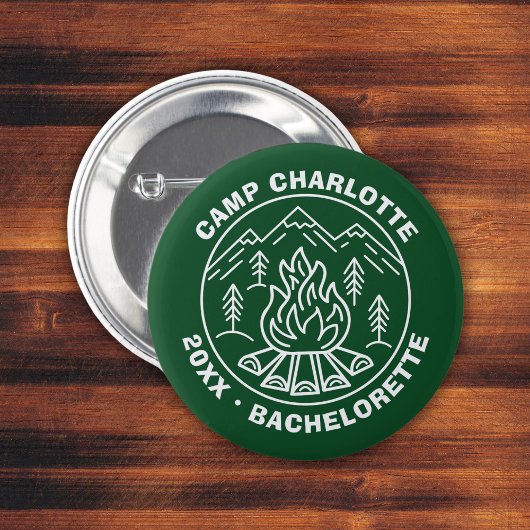 Rond 5 Cm Bridesmaids Badge Custom Camp Bachelorette