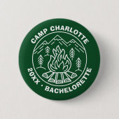 Rond 5 Cm Bridesmaids Badge Custom Camp Bachelorette (Devant)