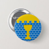 Rond 5 Cm Citadelle du Southern Pass Populace Badge (Devant & derrière)