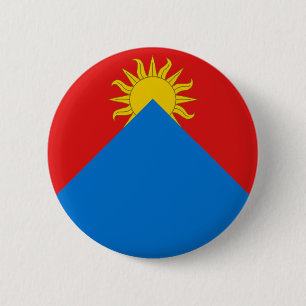 Rond 5 Cm Comté de Bryngolau Badge Populace