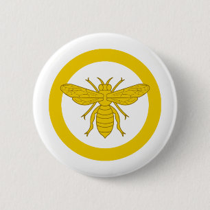 Rond 5 Cm Comté de Marion Glen Populace Badge