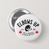 Rond 5 Cm Des Coudes ! Badge (Devant & derrière)