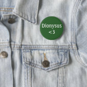 Rond 5 Cm Dionysos <3 badge (En situation)