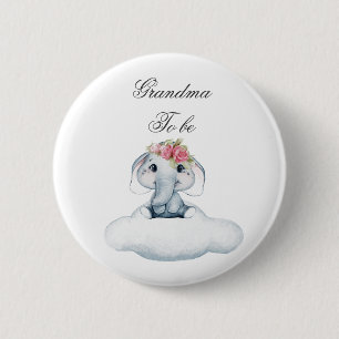 Rond 5 Cm Dreamy Days avec Rosie l'éléphant. Badge