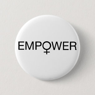 Rond 5 Cm Empower Women Button Badge