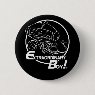 Rond 5 Cm Extraordinaire Garçon ! Badge