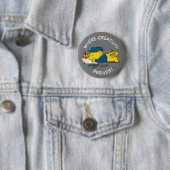 Rond 5 Cm Ferald | Là où la créativité dérive ! Badge (En situation)