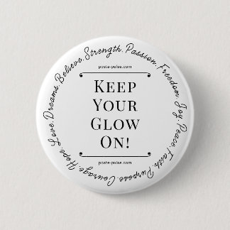 Rond 5 Cm Gardez Votre Luminosité ! Badge