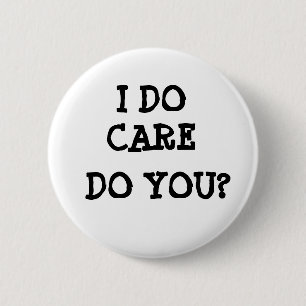 Rond 5 Cm Je m'en fiche, n'est-ce pas ? Badge