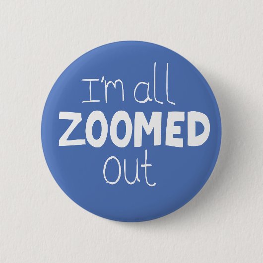 Rond 5 Cm Le badge Zoom sur Internet (Devant)