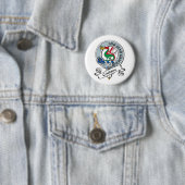 Rond 5 Cm Le clan de Crichton Badge (En situation)