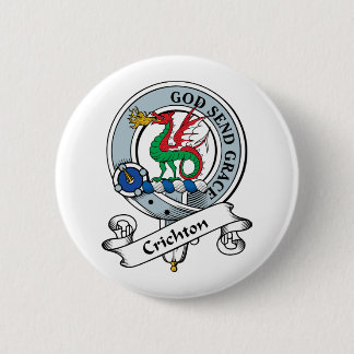 Rond 5 Cm Le clan de Crichton Badge