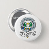 Rond 5 Cm Le clan de Kinnaird Badge (Devant & derrière)