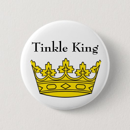 Rond 5 Cm Le Roi Badge de tintement (Devant)