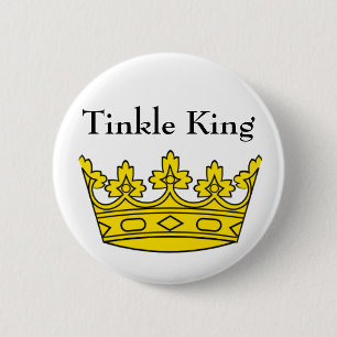Rond 5 Cm Le Roi Badge de tintement