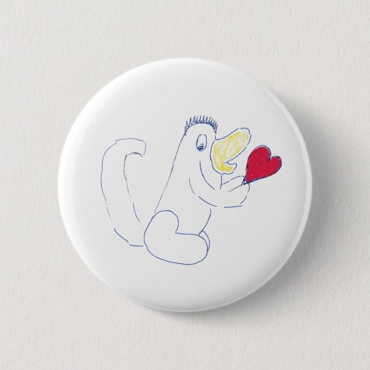 Rond 5 Cm Love Bug Round Badge (Devant)