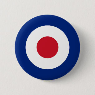 Rond 5 Cm MOD Fashion British Design Badge - Scooter / Vespa