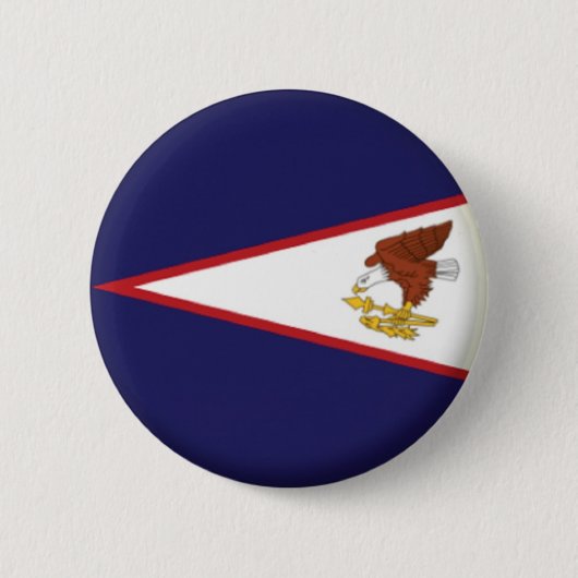 ROND 5 CM NOUVEAU ! ! - BADGE DE RETOUR AMÉRICAIN SAMOA 58MM (Devant)