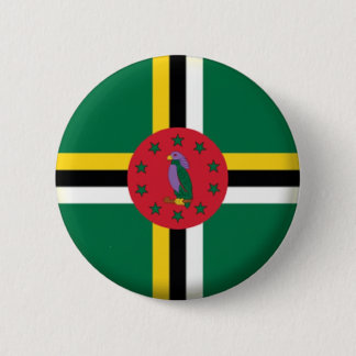 ROND 5 CM NOUVEAU ! ! - BADGE DE RETOUR DU NIP DOMINICA
