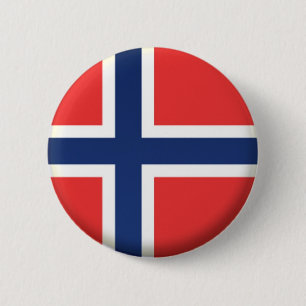 ROND 5 CM NOUVEAU ! ! - BADGE DE RETOUR DU NIP NORVÈGE
