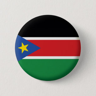 ROND 5 CM NOUVEAU ! ! - SOUTH SOUDAN BADGE DE RETOUR DU NIP