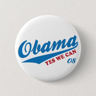 Rond 5 Cm Obama "oui nous pouvons" Badge le vote pour