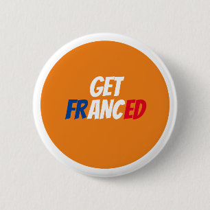 Rond 5 Cm Obtenir un Badge Francé