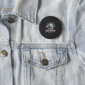 Rond 5 Cm Plans de Retriever doré Conception de badge de chi (En situation)