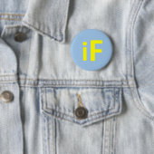 Rond 5 Cm POPtRONiKA - BADGE - 007 (En situation)