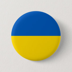 ROND 5 CM RESTEZ AVEC L'UKRAINE ! BADGE