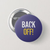 Rond 5 Cm RETOUR ! Badge (Devant & derrière)