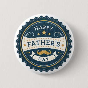 Rond 5 Cm Retro Badge Design wi