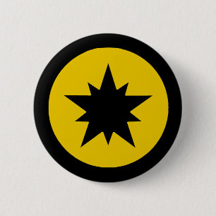 Rond 5 Cm Royaume d'Ansteorra populace badge Button