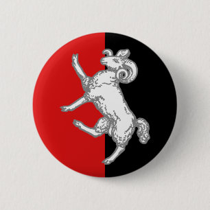 Rond 5 Cm Royaume de Gleann Abhann populace badge Button