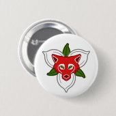 Rond 5 Cm Royaume d'Ealdormere populace badge Button (Devant & derrière)
