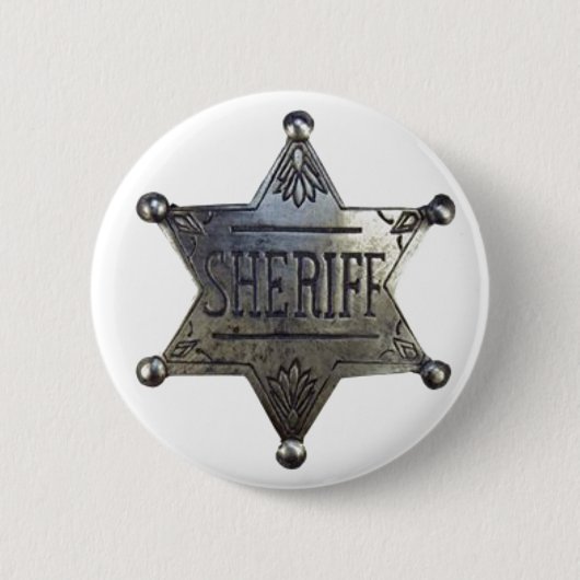 Rond 5 Cm Sheriff's Badge (Devant)