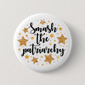 Rond 5 Cm Smash Le Patriarcat ! Badge (Devant)