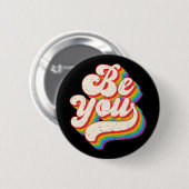 Rond 5 Cm Sois Toi ! Badge (Devant & derrière)
