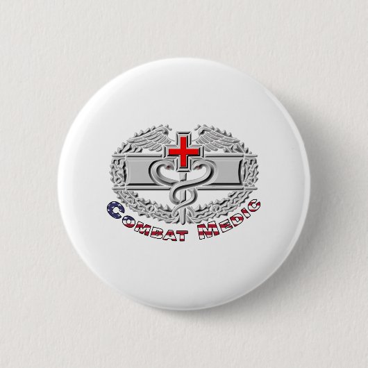 Rond 5 Cm Special Combat Medic Badge Design (Devant)