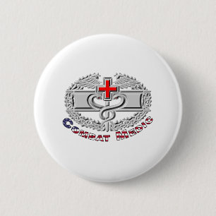 Rond 5 Cm Special Combat Medic Badge Design