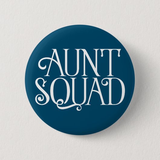 Rond 5 Cm Tante Squad Badge (Devant)