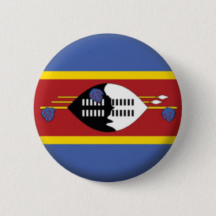 ROND 5 CM TOUT NOUVEAU ! ! - BADGE DE RETOUR DU NIP DE SWAZI