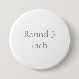 Rond, 7,62 cm ronde button 7,6 cm